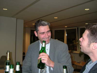 Während einer Feier